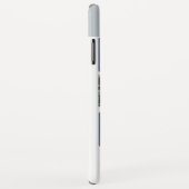 Coques Case-Mate iPhone Photo Collage moderne & Bleu Happy Fête des pères  (Dos/Droite)