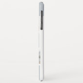 Coques Case-Mate iPhone Photo Collage moderne & Bleu Happy Fête des pères  (Dos/Gauche)