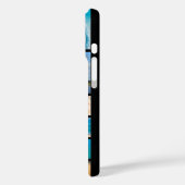 Coques Case-Mate iPhone Photo Collage Monogramme 17 Photos Noir (Verso / Gauche)