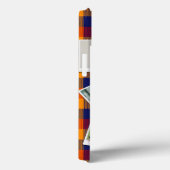 Coques Case-Mate iPhone Photo Collage photo Retro Red Blue Plaid (Verso / Droite)