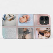 Coques Case-Mate iPhone Photo Collage Rose Gold (Dos (Horizontal))