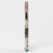 Coques Case-Mate iPhone Photo Collage Rose Gold Votre nom (Dos/Droite)