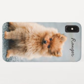 Coques Case-Mate iPhone Photo complète personnalisée| Texte foncé supérieu (Dos (Horizontal))