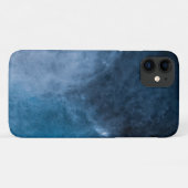 Coques Case-Mate iPhone Photo d'art Abstrait bleu foncé (Dos (Horizontal))