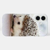 Coques Case-Mate iPhone Photo de bébé hérisson mignon (Verso (horizontal))