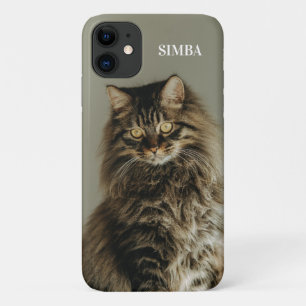 Case-Mate iPhone Case Photo de chat personnalisée avec nom et photo de v