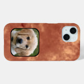 Coques Case-Mate iPhone Photo de chien d'animal (Verso (horizontal))