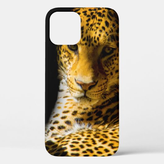 COQUES Case-Mate iPhone PHOTO DE CLOSEUP DE LEOPARD (Verso)