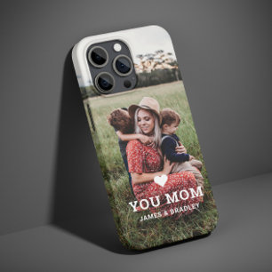 Case-Mate iPhone Case Photo de cœur personnalisé « Je t'aime maman »