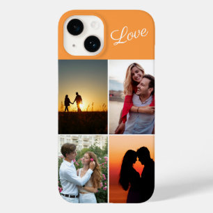 Coque Pour iPhone 14 Photo de couple amoureux personnalisée et élégante