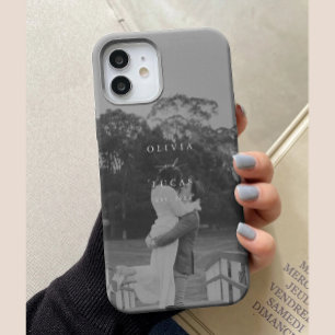 Coque Pour iPhone 15 Photo de couple élégant moderne