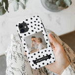 Case-Mate iPhone Case Photo de famille moderne et points noirs Beauté Ca<br><div class="desc">Photo de famille moderne et points noirs Beauté Cadeau</div>