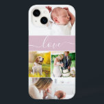 Coque Pour iPhone 14 Plus Photo de famille personnalisée Maman Souvenirs Aim<br><div class="desc">Voici notre Photo de famille personnalisée Maman Souvenirs Aimer Script Coque rose-Mate coque iphone, l'accessoire parfait pour mettre en valeur des souvenirs chéris et l'amour de l'express pour maman. Si elle a cherché une boîte téléphonique qui reflète vraiment son individualité, ne cherchez pas plus loin. Cette coque iphone personnalisée lui...</div>