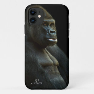 Coque iPhone 11 Photo de gorille