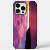 Coques Case-Mate iPhone Photo de lever de soleil rose en mer (Verso)
