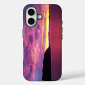 Coques Case-Mate iPhone Photo de lever de soleil rose en mer (Verso)