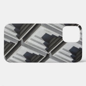 Coques Case-Mate iPhone Photo de l'immeuble gris (Verso (horizontal))