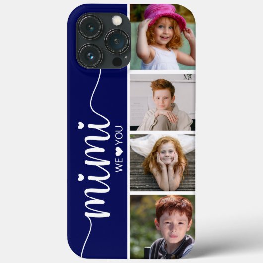 Coques Case-Mate iPhone Photo de Mimi On t'aime (Verso)