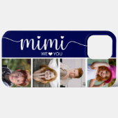 Coques Case-Mate iPhone Photo de Mimi On t'aime (Verso (horizontal))