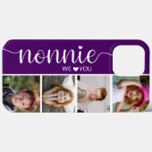 Coques Case-Mate iPhone Photo de Nonnie que nous aimons (Verso (horizontal))