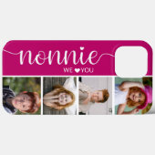 Coques Case-Mate iPhone Photo de Nonnie qu'on aime (Verso (horizontal))