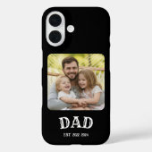 Coques Case-Mate iPhone Photo de papa établi (Verso)