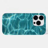 Coques Case-Mate iPhone Photo de piscine verte aqua (Verso (horizontal))