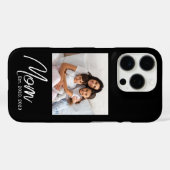 Coques Case-Mate iPhone Photo de script établi par une mère noire Case-Mat (Verso (horizontal))