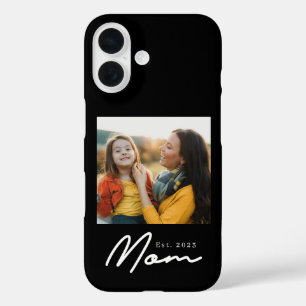 Coques iPhone 16 Photo de script établi pour maman noire