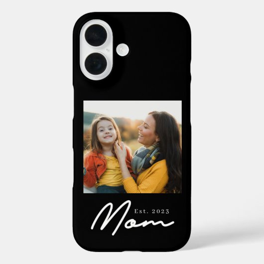 Coques Case-Mate iPhone Photo de script établi pour maman noire (Verso)