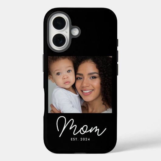 Coques Case-Mate iPhone Photo de script établi pour maman noire (Verso)