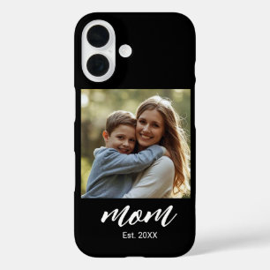 Coques iPhone 16 Photo de script établi pour maman noire