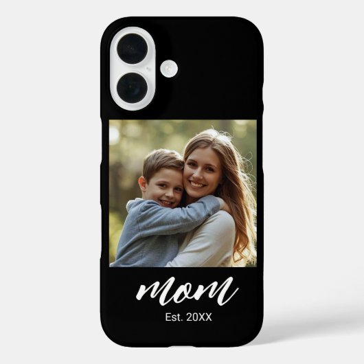 Coques Case-Mate iPhone Photo de script établi pour maman noire (Verso)