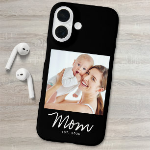 Coques iPhone 16 Photo de script établi pour maman noire