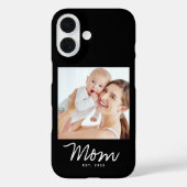 Coques Case-Mate iPhone Photo de script établi pour maman noire (Verso)