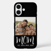 Coques Case-Mate iPhone Photo de script établi pour maman noire (Verso)
