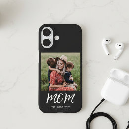 Coques iPhone 16 Photo de script établie par Black Mom