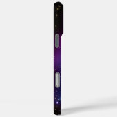 Coques Case-Mate iPhone Photo d'espace de galaxies violettes (Verso / Droite)