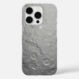 iPhone 16 Pro Case Photo détaillée de la pleine lune Surface lunair