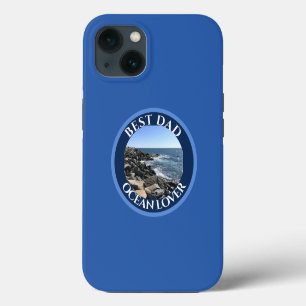 Case-Mate iPhone Case Photo du meilleur papa de l'océan Atlantique Mer B