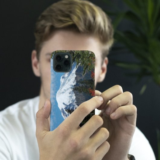 Coques Case-Mate iPhone Photo du Mont Rainier couvert par la neige