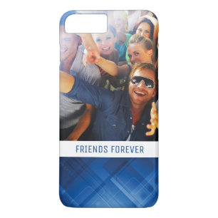 Coque iPhone 8 Plus/7 Plus Photo et texte personnalisés arrière - plan hi-t