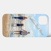 Coques Case-Mate iPhone Photo et texte personnalisés - Votre conception es (Verso (horizontal))