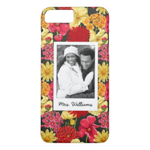 Coque Case-Mate Pour iPhone Photo faite sur commande et aquarelle nommée de