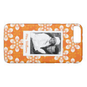 Coques Case-Mate iPhone Photo faite sur commande et motif de fleurs nommé (Dos (Horizontal))