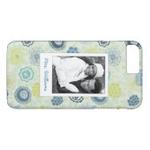 Coques Case-Mate iPhone Photo faite sur commande et motif floral élégant (Dos (Horizontal))