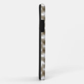 Coques Case-Mate iPhone photo floue d'un mur blanc (Dos/Droite)