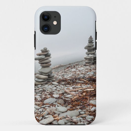 Coques Case-Mate iPhone photo inukshuk (Dos)