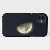 Coques Case-Mate iPhone Photo lunaire demi-lune d'astronomie (Dos (Horizontal))