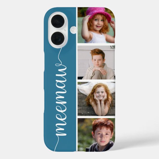 Coques Case-Mate iPhone Photo Meemaw 4 (Verso)